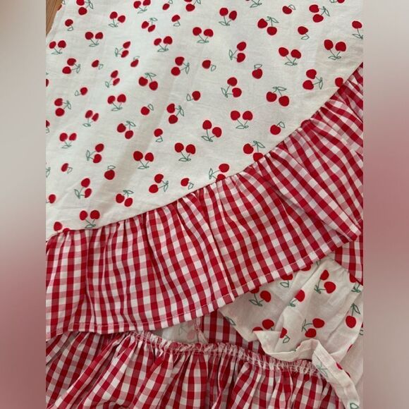 English Factory Cherry Print Dress - Picture 2 of 10